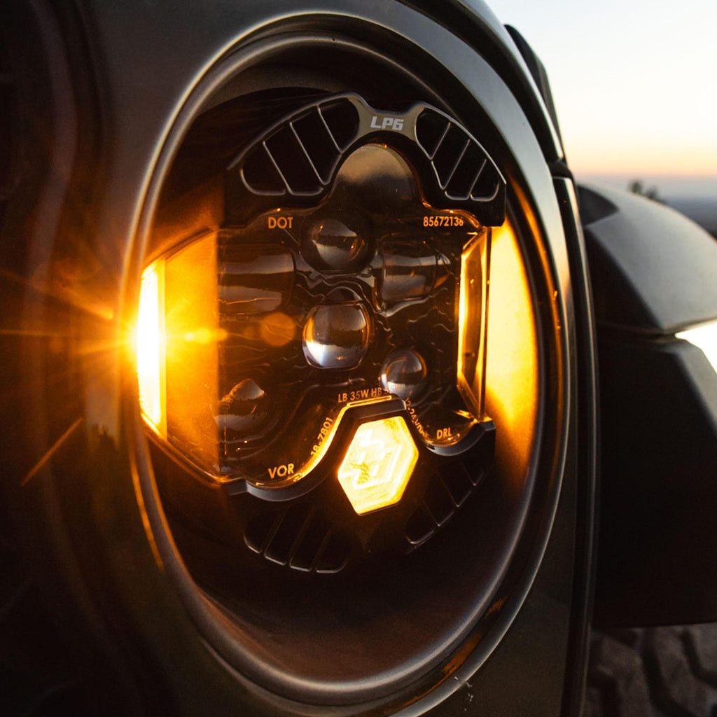Baja Designs DOT LP6 LED Headlight - PAIR