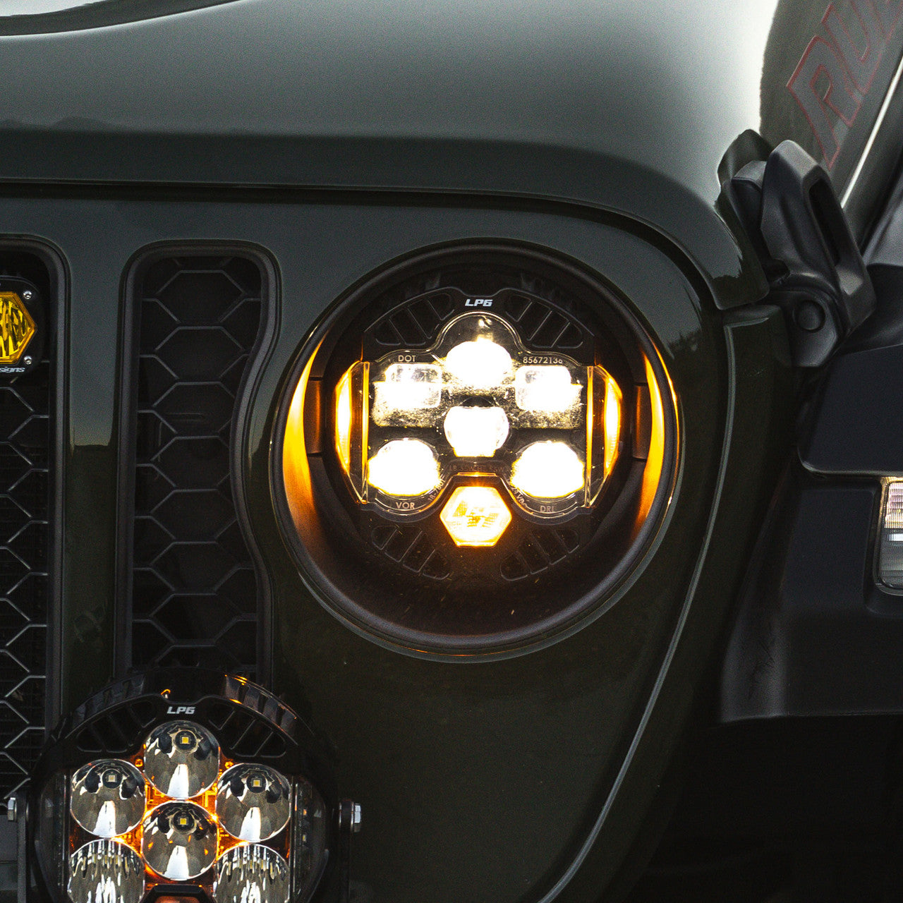 Baja Designs DOT LP6 LED Headlight - PAIR