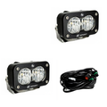 Baja Designs S2 Sport Black LED Auxiliary Light Pod - PAIR