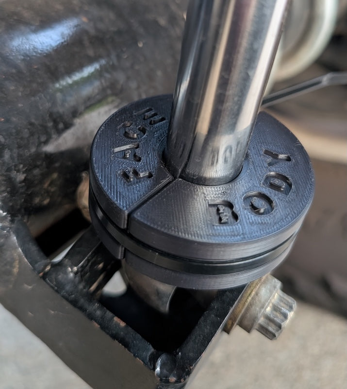 Shock Bottom Out Set-Up Spacer Tool